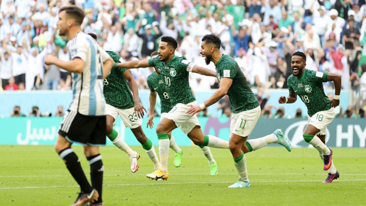 Arab Saudi 2-1 Argentina