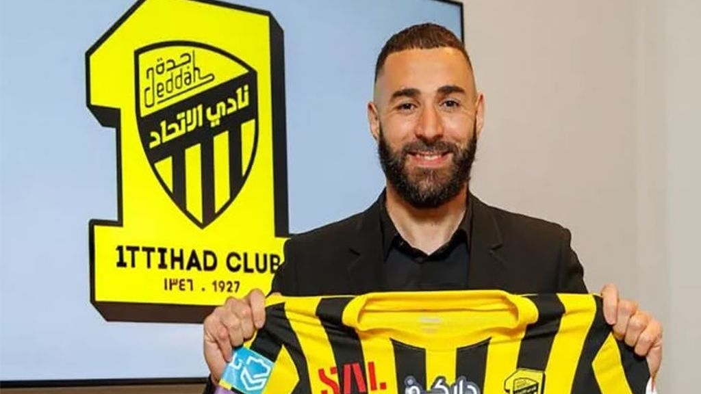 Benzema jadi Pemain Al Ittihad