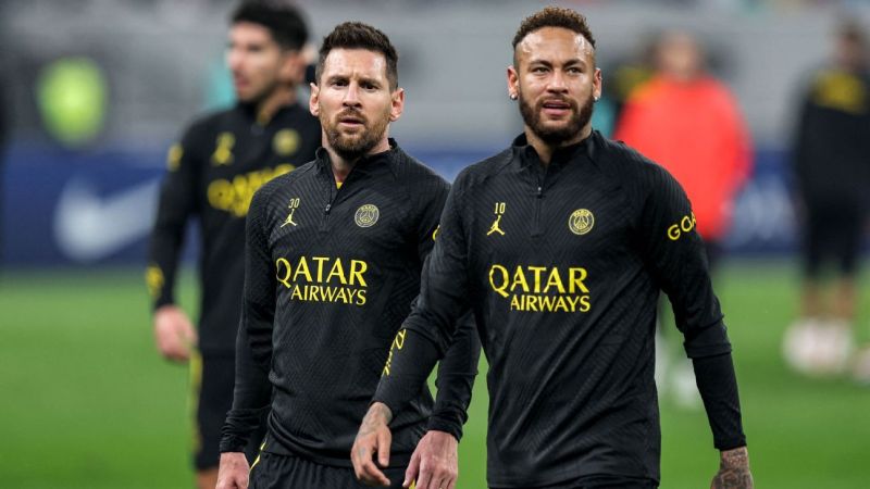 Neymar dan Lionel Messi telah menjadi rekan satu tim di Barcelona dan di Paris Saint-Germai