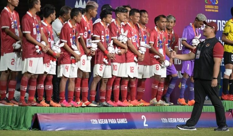 Sepakbola CP Indonesia Meminta Maaf Tidak Berhasil Capai Emas ASEAN Beberapa Game 2023