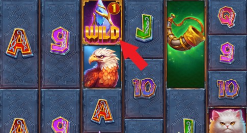 Simbol Wilds Might of Freya Megaways