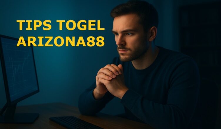 seorang pria bermain togel