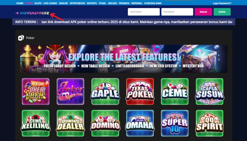 situs judi nirwanapoker
